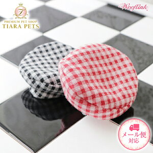 E[tN WOOFLINK PREPPY GINGHAM BERETy^  EGA Xq Zuz