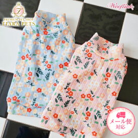 ウーフリンク WOOFLINK BLOOMING FLOWERS &#9829; TOP【小型犬 犬服 ウエア トップス Tシャツ カットソー セレブ】