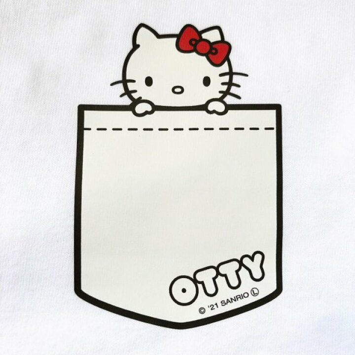 楽天市場】オッティ ハローキティ Otty×HELLO KITTY リボン柄のロンT 