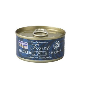 tBbV4 Lbg FISH4CATS ʋluToGrvMACKEREL WITH SHRIMP 70gyL Lbgt[h EFbgt[h z