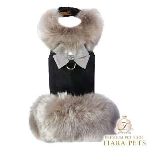 X[UV[ Susan Lanci DESIGNS Platinum Glitzerati Nouveau Bow Soft Silver Fox Fur Coat 󒍐Yy^ p n[lX R[g Zuz