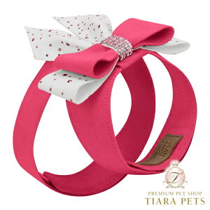 �X�[�U�������V�[ Susan Lanci DESIGNS Pink is Love Double Tail Bow Tinkie Harness �󒍐��Y�y���^�� ���p �n�[�l�X �Z���u�z