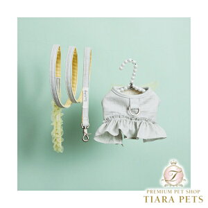 ルイスドッグ louisdog Walk With Me/Big Bow【小型犬 犬用 ハーネス リード カラー セット セレブ】