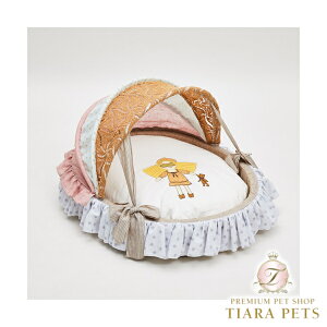 ルイスドッグ louisdog Vintage Croche Cradle【小型犬 犬用 ゆりかご ハウス ベッド セレブ】