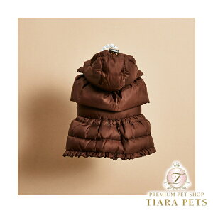 CXhbO louisdog Choco Balaclava Down Jackety^ p AE^[ _E WPbg R[g Zuz