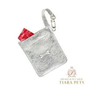 フォーペッツオンリー For Pets Only My Micro Pochette Silver/Silver【犬用 アクセサリー マナーポーチ セレブ】