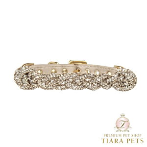 tH[ybcI[ For Pets Only Crystal Babe Collar Golden Shadow/Goldy^p p J[  U Zuz
