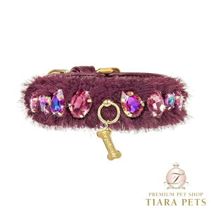 y0̂̓|Cg3{!!&eN[|s!!ztH[ybcI[ For Pets Only Posh Diamond Collar Burgundyy^p p J[  Zuz