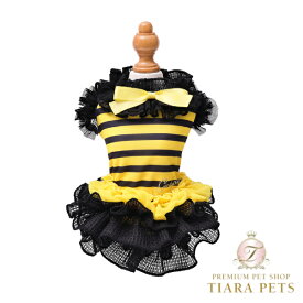 ゴッドピヴァ GODPIVA ★ご予約★ COOL FUNNY BEEワンピース【犬服 ドッグウエア ウエア ワンピース ドレス スカート セレブ】
