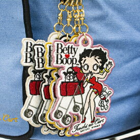 天使のカート Betty Boop Pudgy Collection ワッペンチャーム(シルバー/ゴールド/ピンクゴールド)【犬用品 ペットカート ペットバギー チャーム グッズ】