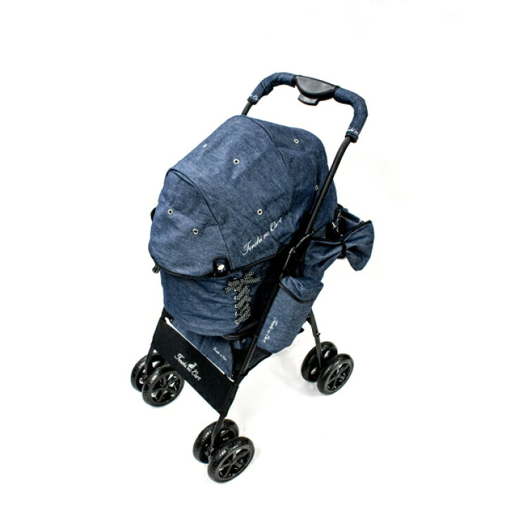 楽天市場】天使のカート デニムバンディット・ネイビー2023(L)【犬用品 