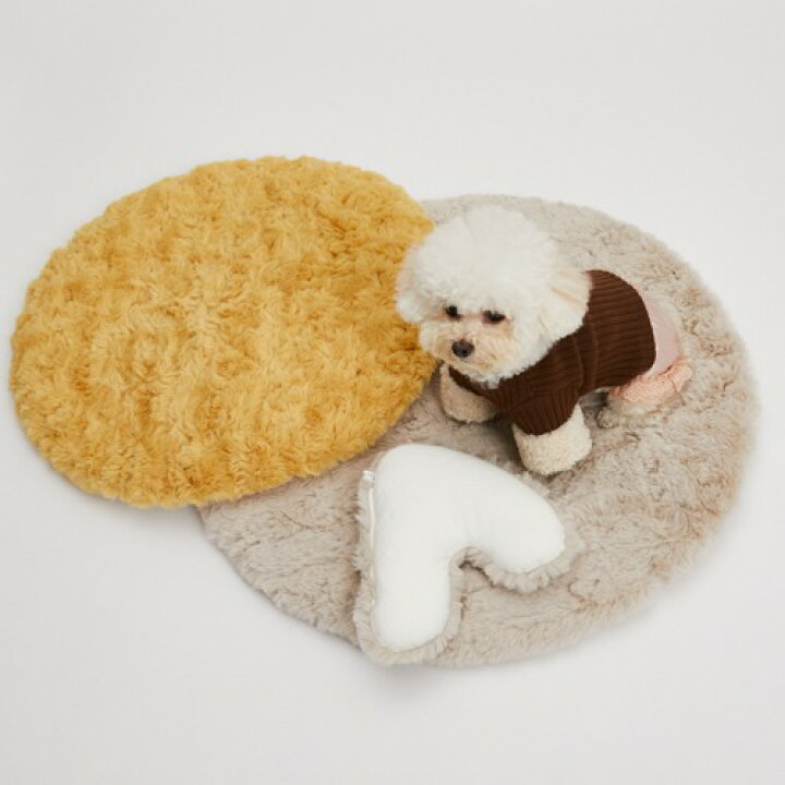 2022 LOUISDOG COLLECTION1 Anywhere Rug Orchid Bloom Fur エニウェア ラグ オーキッド