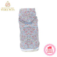 ローラアシュレイ LAURA ASHLEY レインコート 花柄【小・中型犬 撥水 防水加工/レインコート】 送料無料