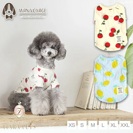 ティノティート TINOTITO プリント柄Tシャツ【小型犬 犬服 ウエア トップス タンク カジュアル】 送料無料