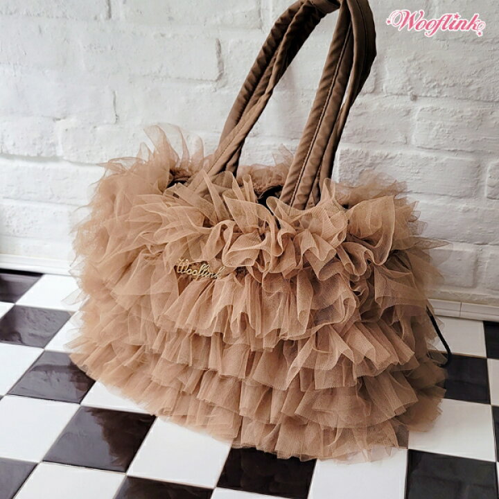 楽天市場】ウーフリンク WOOFLINK DAYDREAM BAG ♥ TULLE(チョコ 