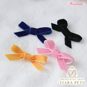 �y0�̂����̓|�C���g5�{!!&�e��N�[�|�����s��!!�z�E�[�t�����N WOOFLINK LITTLE VELVET BOW�y���p �w�A�A�N�Z�T���[ �A�N�Z�T���[ �o���b�^ �p�b�`������ �Z���u�z