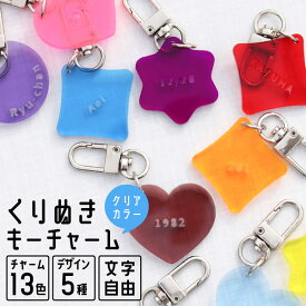 キーホルダー 名入れ くりぬき チャーム 推し 文字入れ プレゼント 推し活グッズ 推し活 クリアカラー アクキー 可愛い オタク オリジナル グッズ カラー メンカラ メンバーカラー まとめ買い オーダー TICO ティコ