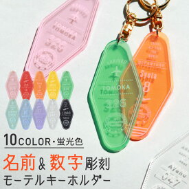 キーホルダー 名入れ モーテル トラベル 卒業記念品 チーム名 卒業記念品 1個から プレゼント おしゃれ 推し活 推し 企業 ノベルティ 部活 アクキー かわいい グッズ まとめ買い オーダー TICO ティコ