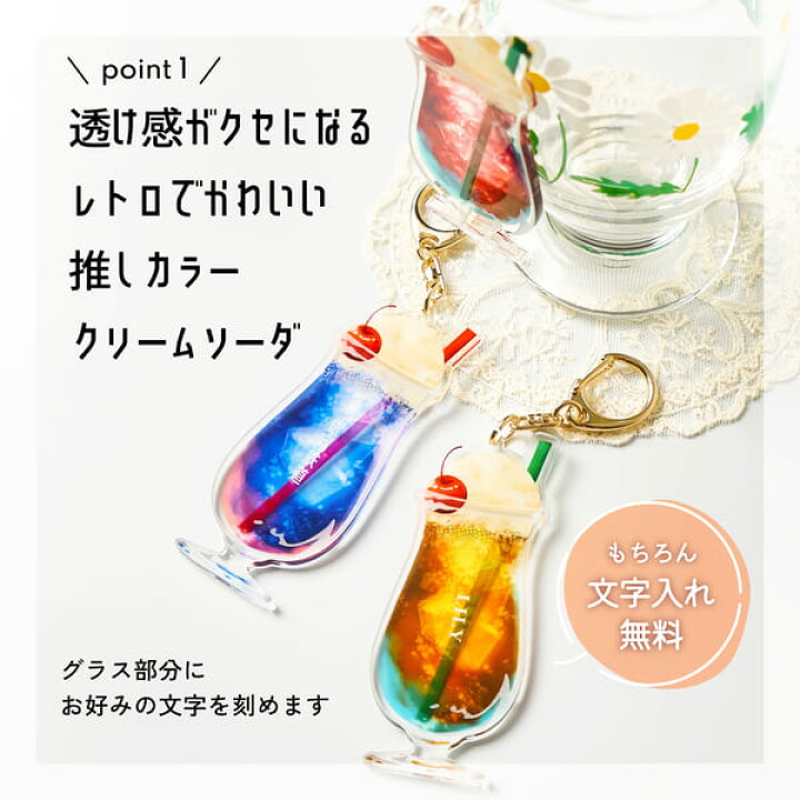 楽天市場】【限定クーポン発行中】 キーホルダー 名入れ クリーム  
