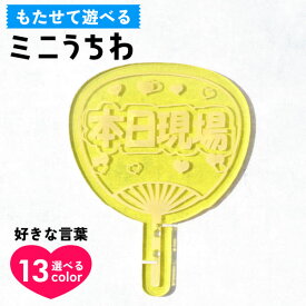 推し活グッズ 名入れ ミニ うちわ ぬい 推し プレゼント ぬいぐるみ 推し活グッズ 推し活 クリアカラー 可愛い オタク オリジナル グッズ カラー メンカラ メンバーカラー ライブ まとめ買い オーダー TICO ティコ