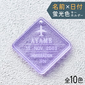 キーホルダー 名入れ 飛行機 トラベル 推し活グッズ アクリル 飛行機 航空 チーム名 卒業記念品 1個から プレゼント おしゃれ 推し活 推し 企業 ノベルティ 部活 アクキー かわいい グッズ まとめ買い オーダー TICO ティコ