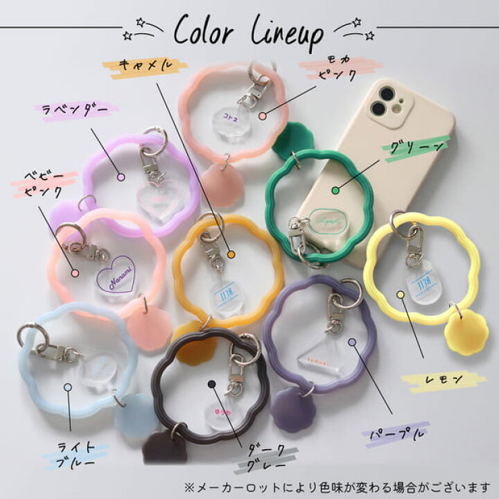 オーダー受付ページ】キーホルダー/クリアケース 推し活 名前 