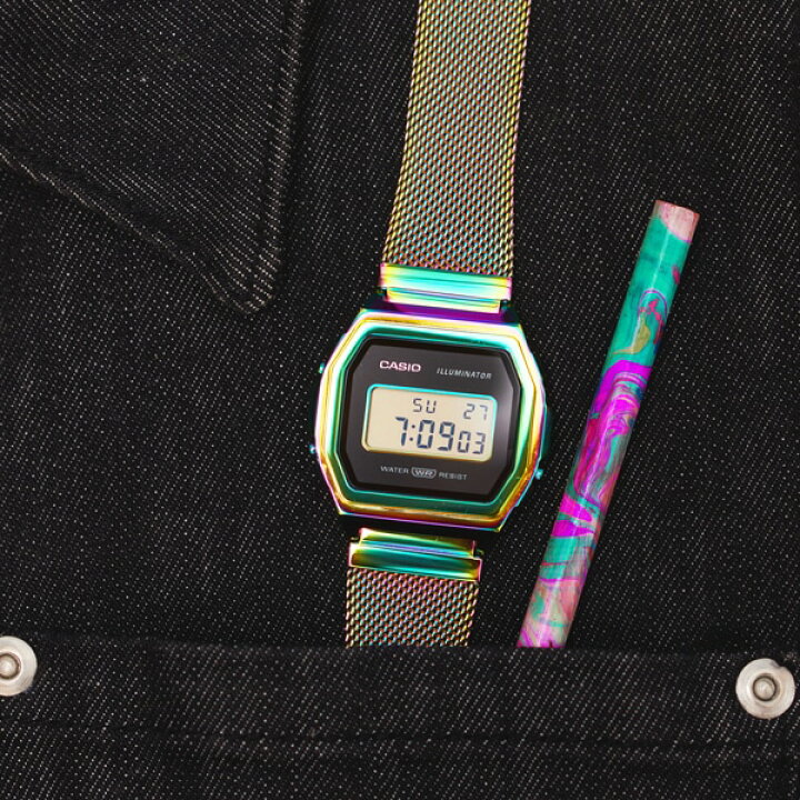 楽天市場】pair CASIO カシオ プレミアムシリーズ A1000RBW-1JF 