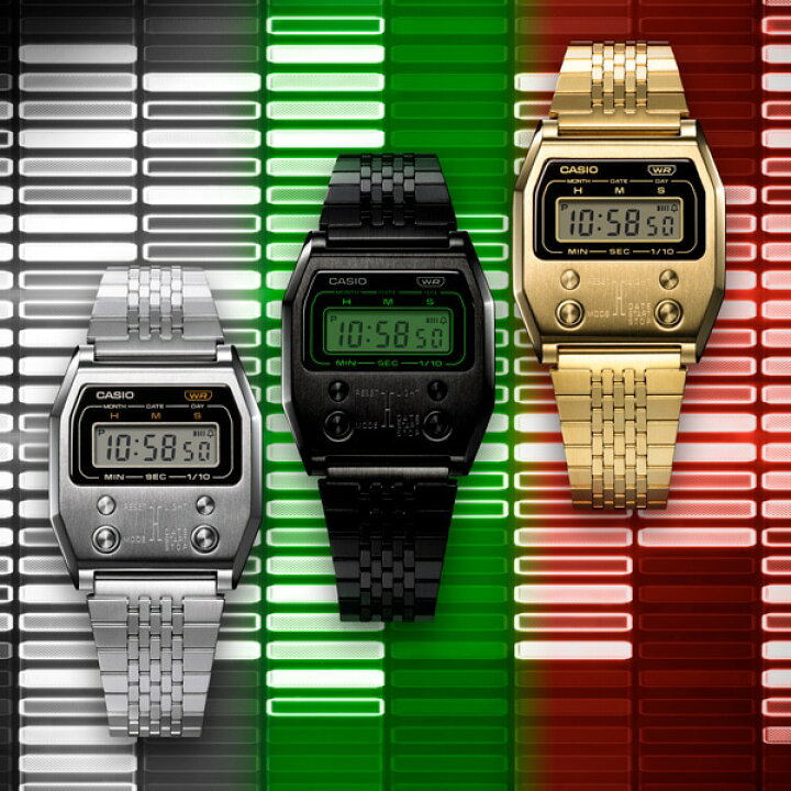 楽天市場】[pair]【CASIO】カシオ クラシック A1100D-1JF クオーツ  