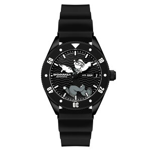 SPINNAKER �X�s�j�J�[ CHALLENGER AUTOMATIC POPEYE ANCHOR ARMS LIMITED EDITION �`�������W���[ �I�[�g�}�e�B�b�N �|�p�C �A���J�[ �A�[���Y ���~�e�b�h �G�f�B�V���� SP-5163-03 ������ �����Y