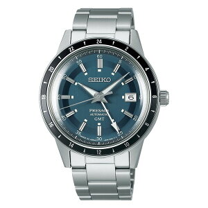 《SEIKO PRESAGE》ベーシックライン SARY229 機械式 GMT メンズ