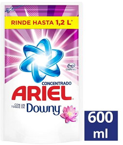 【アウトレット】衣類の汚れを洗浄し、柔軟剤入りで柔らかく仕上げます!【 ARIEL Downy 】 アリエールダブルパワー アリエール ダウニー 柔軟剤入り 濃縮 液体 洗剤 600ml