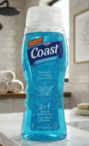 Coast �R�[�X�g 2in1 �w�A�[ & �{�f�B�E�H�b�V�� / �{�f�B�\�[�v �N���V�b�N�Z���g 18 FL OZ / 532ml ��5�_�ȏ�̂������⑼�̏��i�Ɠ����̏ꍇ�͑�z�֑������z(����������+350�~)��ʓr���Ւv����