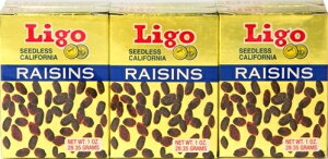 185~`iō9,800~ȏ̂͑ɂȂ܂IȂ̔JtHjA[YłIy Ligo RAISINS z S[ [Y 170g ( 28.35g×6 ) hCt[c