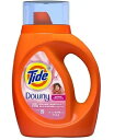 Tide + A Touch of Downy タイド プラス タッチ オブ ダウニー タイドダウニー エイプリルフレッシュ 柔軟剤入り濃縮液体洗剤 1.24L / 42 FL OZ 濃縮タイプ タイド洗剤 ダウニー柔軟剤 P&G アメリカ洗剤 ※9,800円以上送料無料！