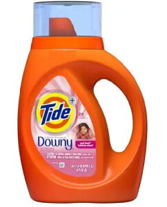 Tide + A Touch of Downy ^Ch vX ^b` Iu _Ej[ ^Ch_Ej[ GCvtbV _ܓZkt̐ 1.24L / 42 FL OZ Zk^Cv ^Ch _Ej[_ P&G AJ 