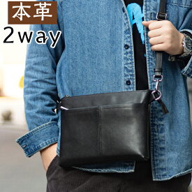 TIDING サコッシュ 本革 サコッシュバッグ ショルダーバッグ メンズ レディース 小さめ シンプル メッセンジャーバッグ 斜め掛け スマホポーチ YKK 牛革 ナッパレザー 自転車鞄 男女兼用 ブラック プレゼントに