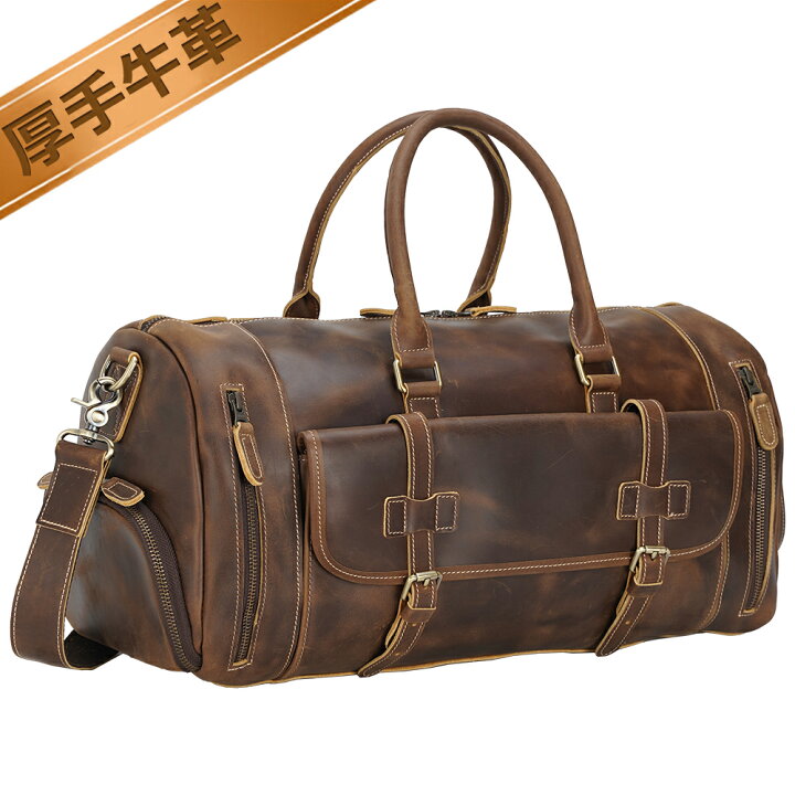 楽天市場】TIDING 本革 ボストンバッグ シューズ収納 メンズ ゴルフ 