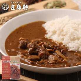 五島軒 ビーフカレー【中辛】【1人前×5個】北海道 お土産 インスタント レトルト カレー パウチ 牛肉 マッシュルーム スパイス ギフト プレゼント お取り寄せ 送料無料