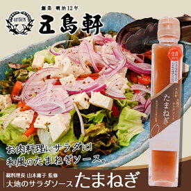五島軒 大地のサラダソース【たまねぎ】【200ml】北海道 函館 お土産 かつおだし たまねぎ 和風 ハンバーグ 肉料理 ドレッシング ギフト プレゼント お取り寄せ
