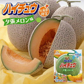 ハイチュウ 夕張メロン味【5本入】森永製菓 北海道 お土産 おやつ お菓子 ギフト プレゼント お取り寄せ ご当地