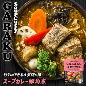 GARAKU 札幌スープカレー【豚角煮】【1人前】北海道 お土産 札幌 スープカレー レトルト インスタント 有名店 ギフト プレゼント お取り寄せ