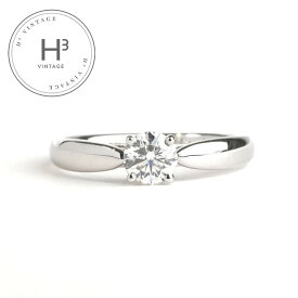 ティファニー TIFFANY&Co. ラウンド ブリリアント エンゲージメント リング プラチナ ティファニー ハーモニー リング 指輪 Pt950 シルバー 婚約指輪　プラチナ
