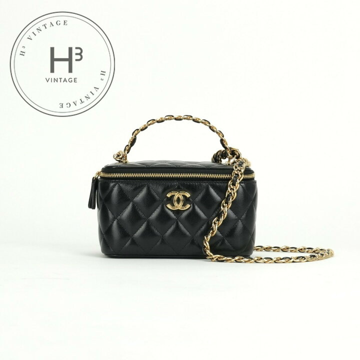 楽天市場】シャネル CHANEL バニティバッグ バニティ バッグ トップ 