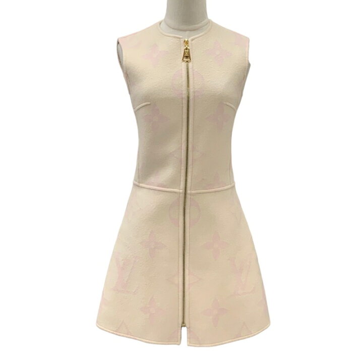 楽天市場】ルイヴィトン LOUIS VUITTON ワンピース ベージュ ピンク  