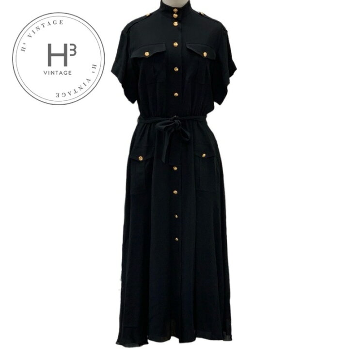 楽天市場】未使用 セリーヌ CELINE ワンピース サファリドレス シルク  