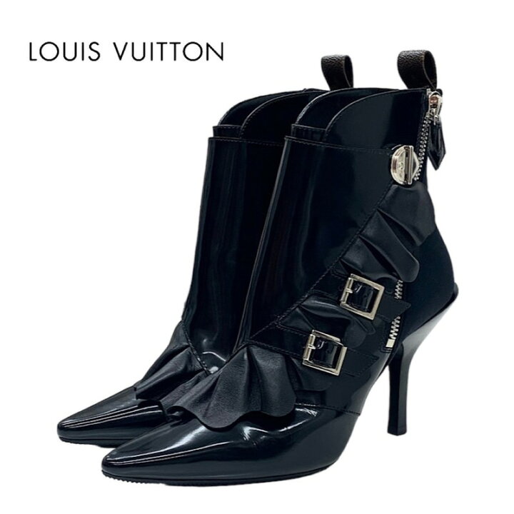 楽天市場】ルイヴィトン LOUIS VUITTON ブーツ ショートブーツ 靴 