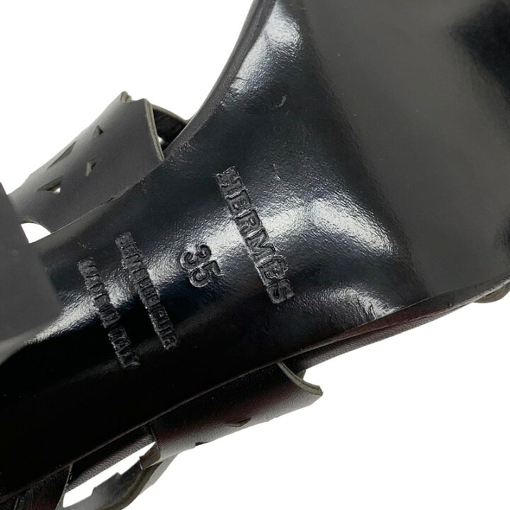 楽天市場】未使用 エルメス HERMES サンダル ガダルキヴィール柄 