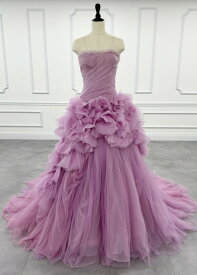 ヴェラウォン VERA WANG Pink Hayley（ピンクヘイリー） プリンセスライン ウェディングドレス ピンク ファーストオーナー