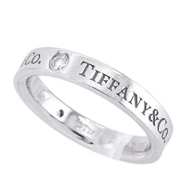 ティファニー Tiffany&Co. フラット バンドリング 結婚指輪 マリッジリング