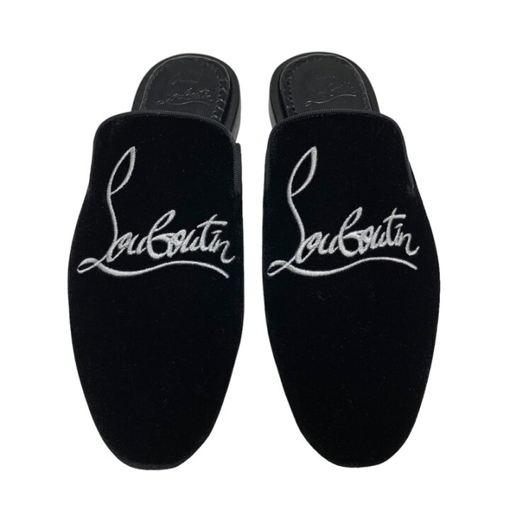 楽天市場】未使用 クリスチャンルブタン Christian Louboutin NAVY  
